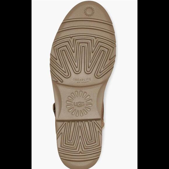 UGG Women's Cozy Brown Shearling Boots with Buckle US size 7 - Picture 4 of 7